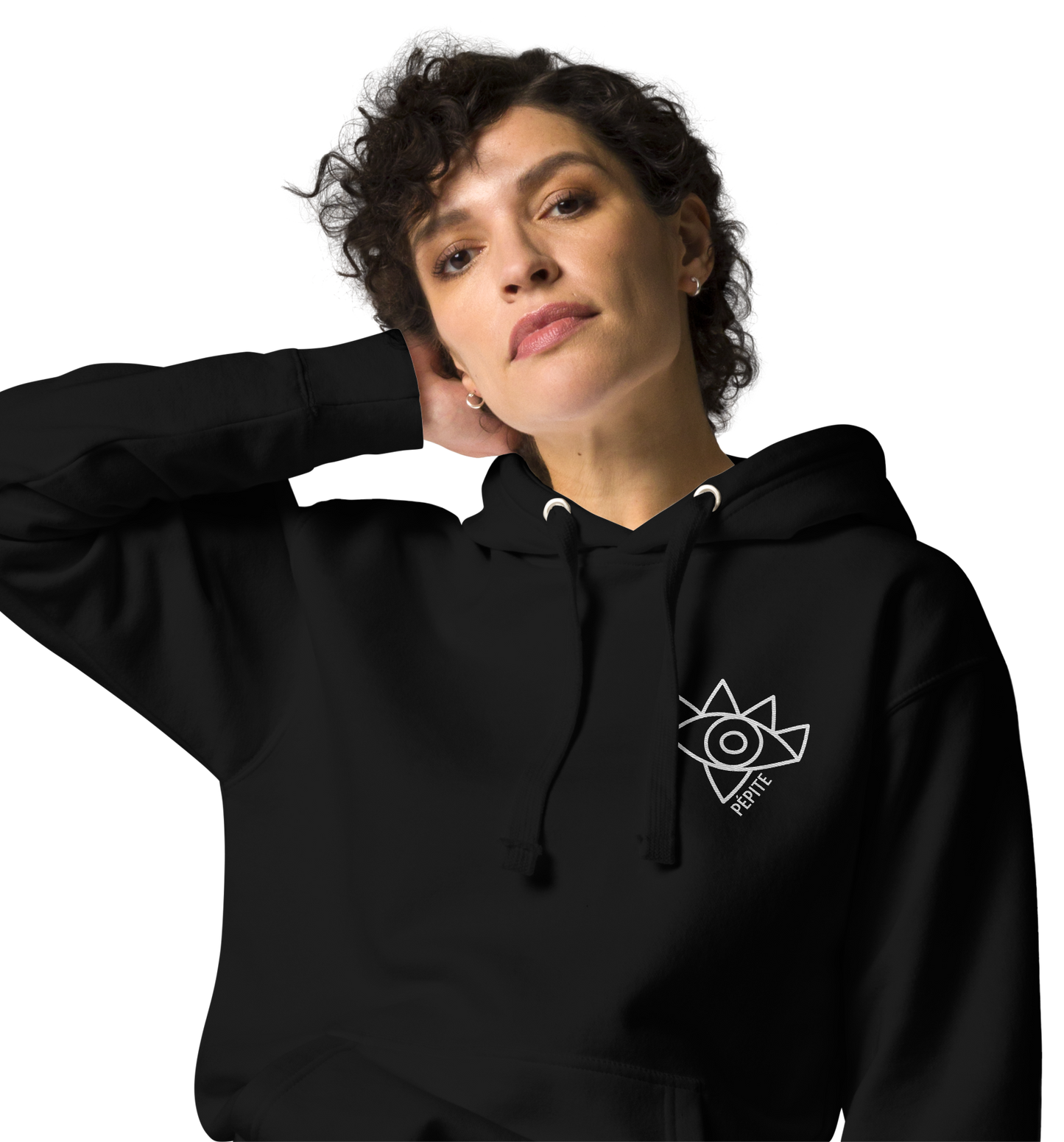 BRODÉ EYE 👁️🗨️ HOODIE UNISEX - OPEN YOUR EYES - 100% coton - 3 couleurs