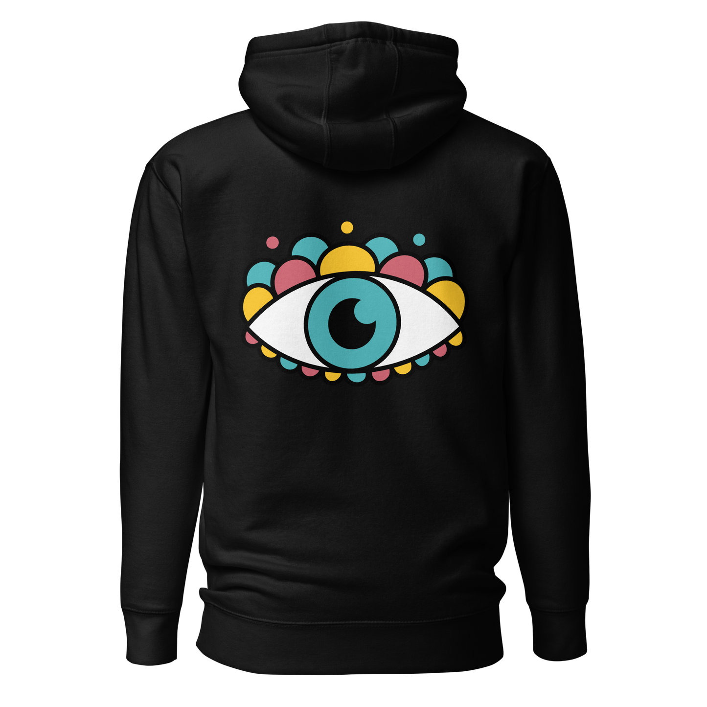 BRODÉ EYE 👁️🗨️ HOODIE UNISEX - OPEN YOUR EYES - 100% coton - 3 couleurs