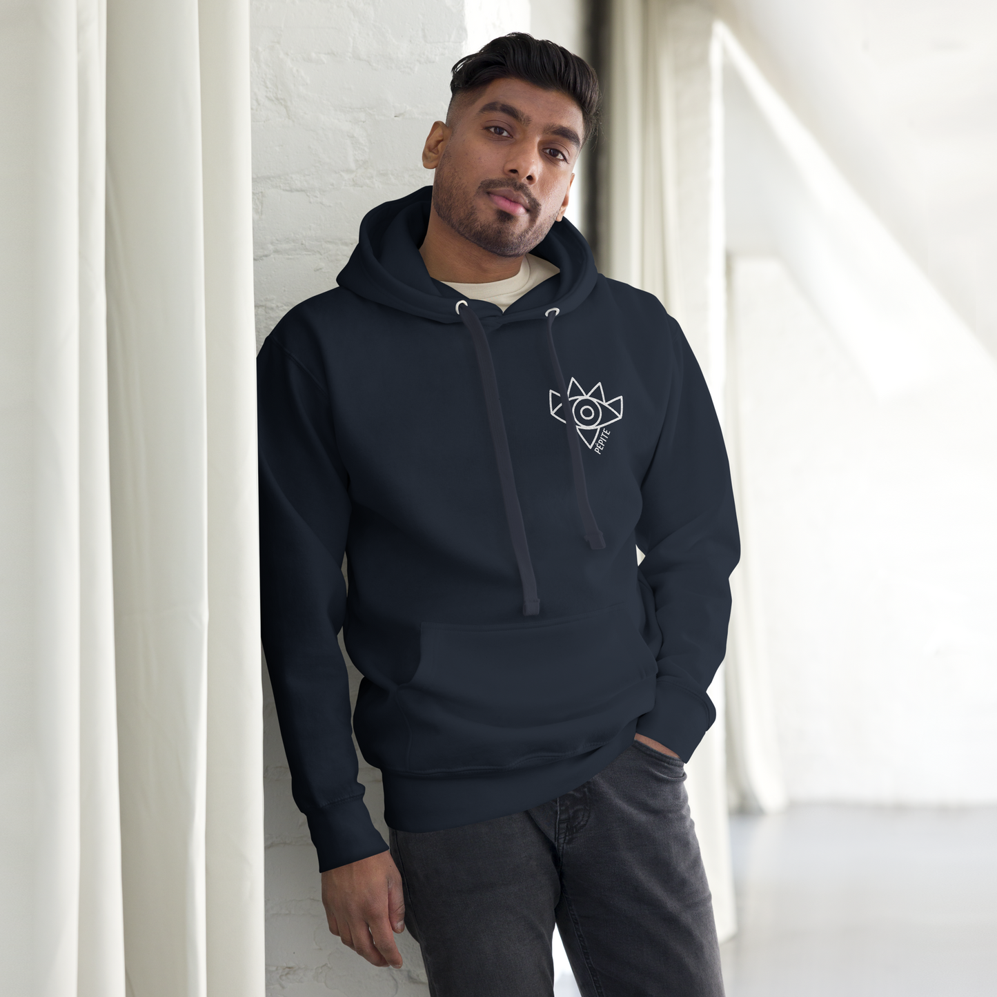BRODÉ EYE 👁️🗨️ HOODIE UNISEX - OPEN YOUR EYES - 100% coton - 3 couleurs