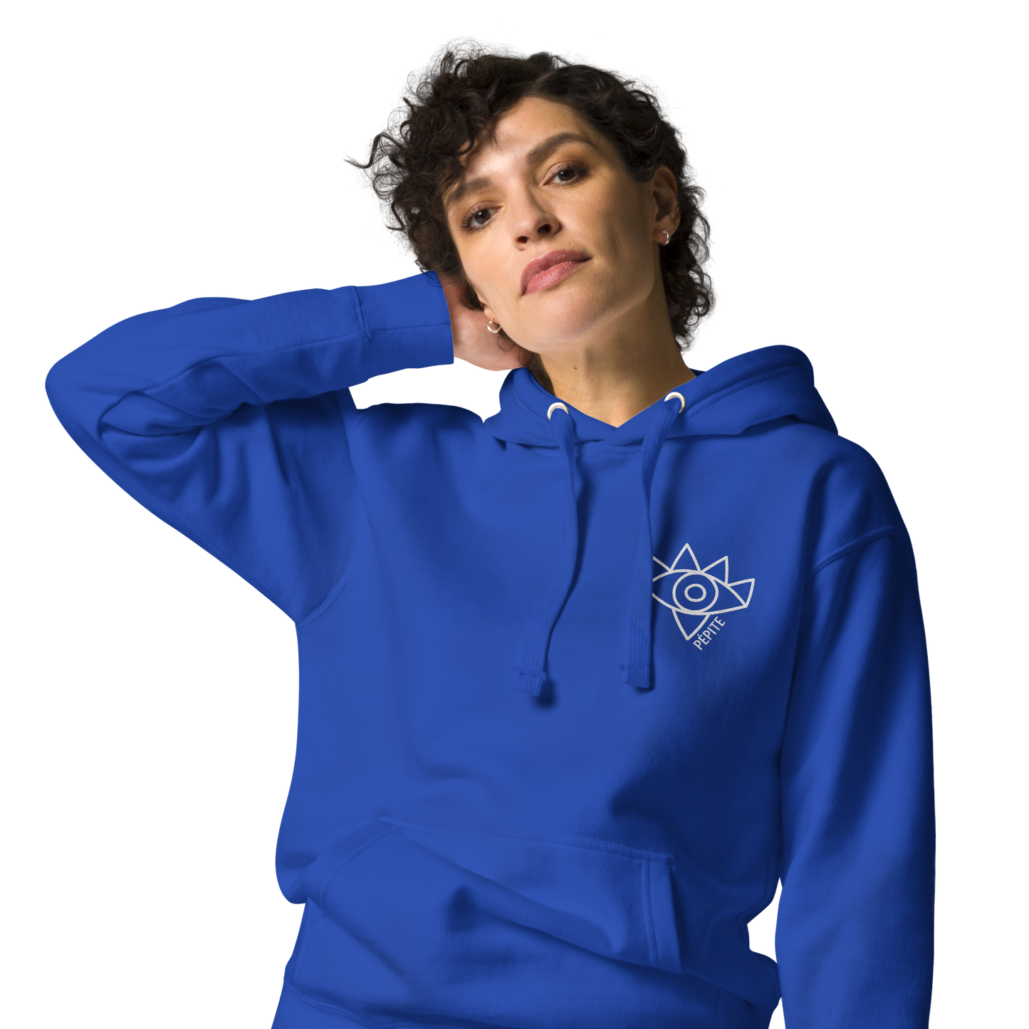 BRODÉ EYE 👁️🗨️ HOODIE UNISEX - OPEN YOUR EYES - 100% coton - 3 couleurs
