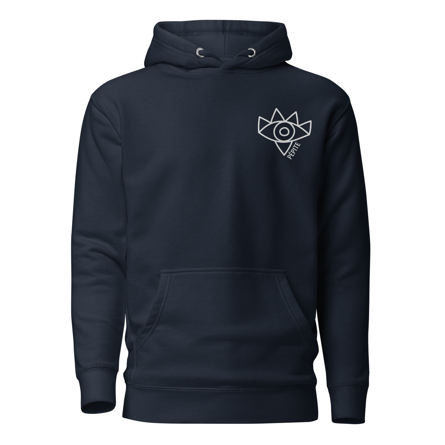 BRODÉ EYE 👁️🗨️ HOODIE UNISEX - OPEN YOUR EYES - 100% coton - 3 couleurs