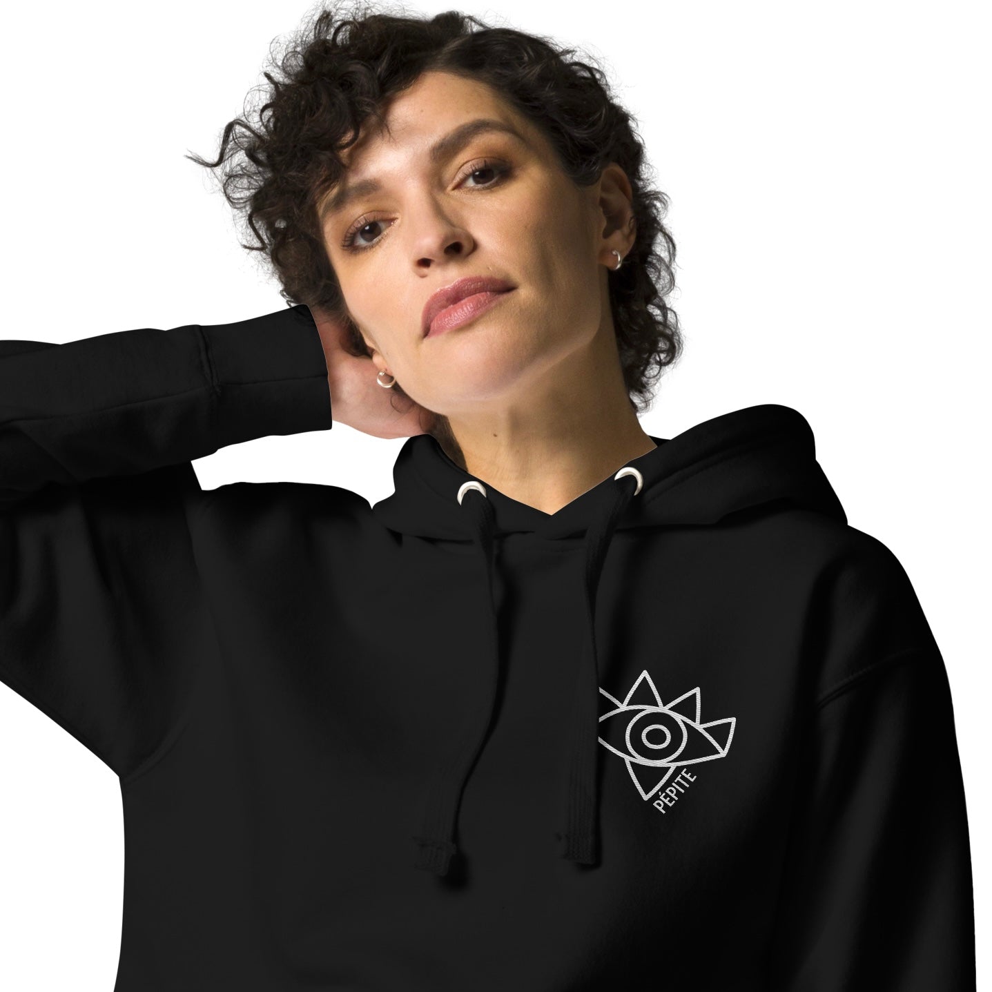 BRODÉ EYE 👁️🗨️ HOODIE UNISEX - OPEN YOUR EYES - 100% coton - 3 couleurs