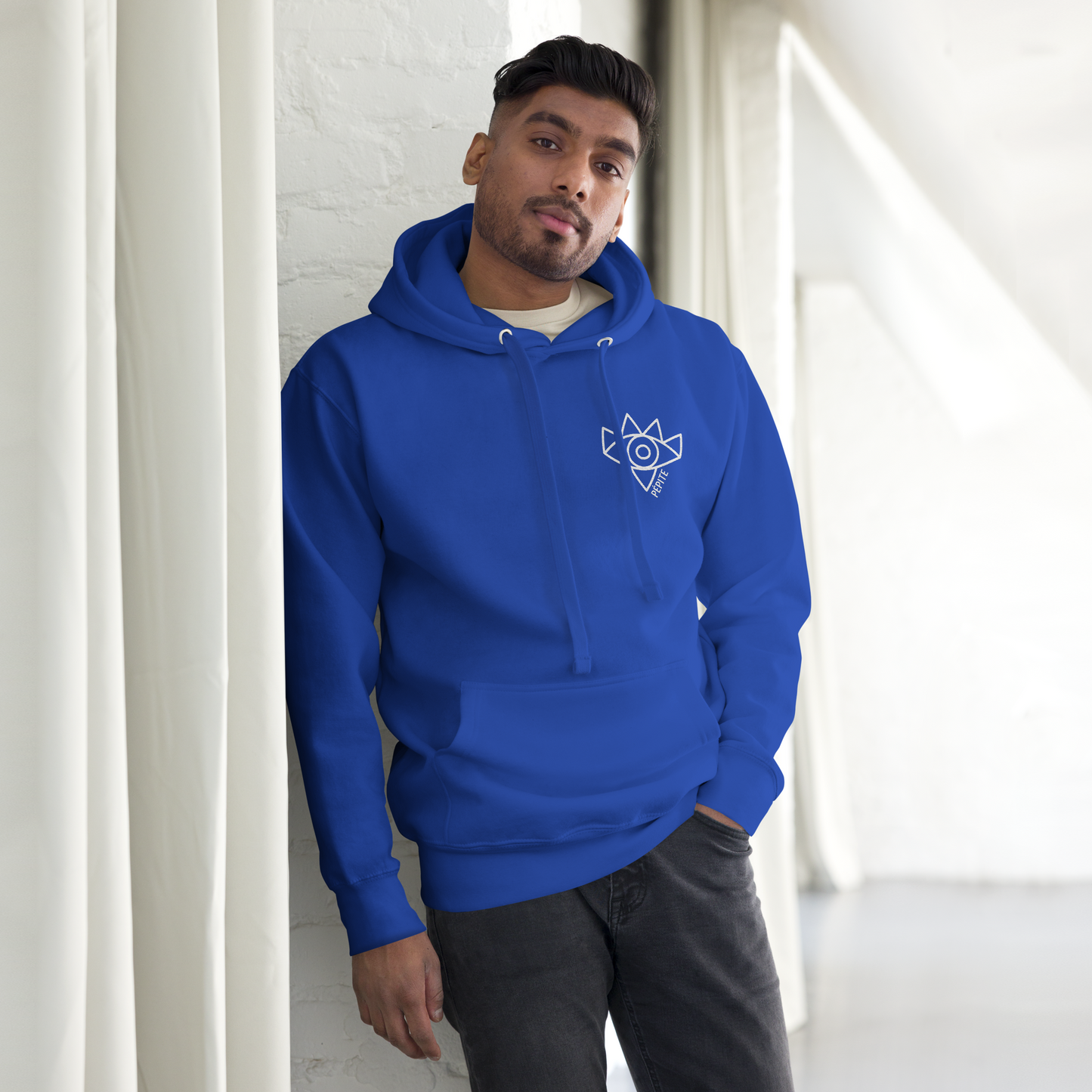 BRODÉ EYE 👁️🗨️ HOODIE UNISEX - OPEN YOUR EYES - 100% coton - 3 couleurs