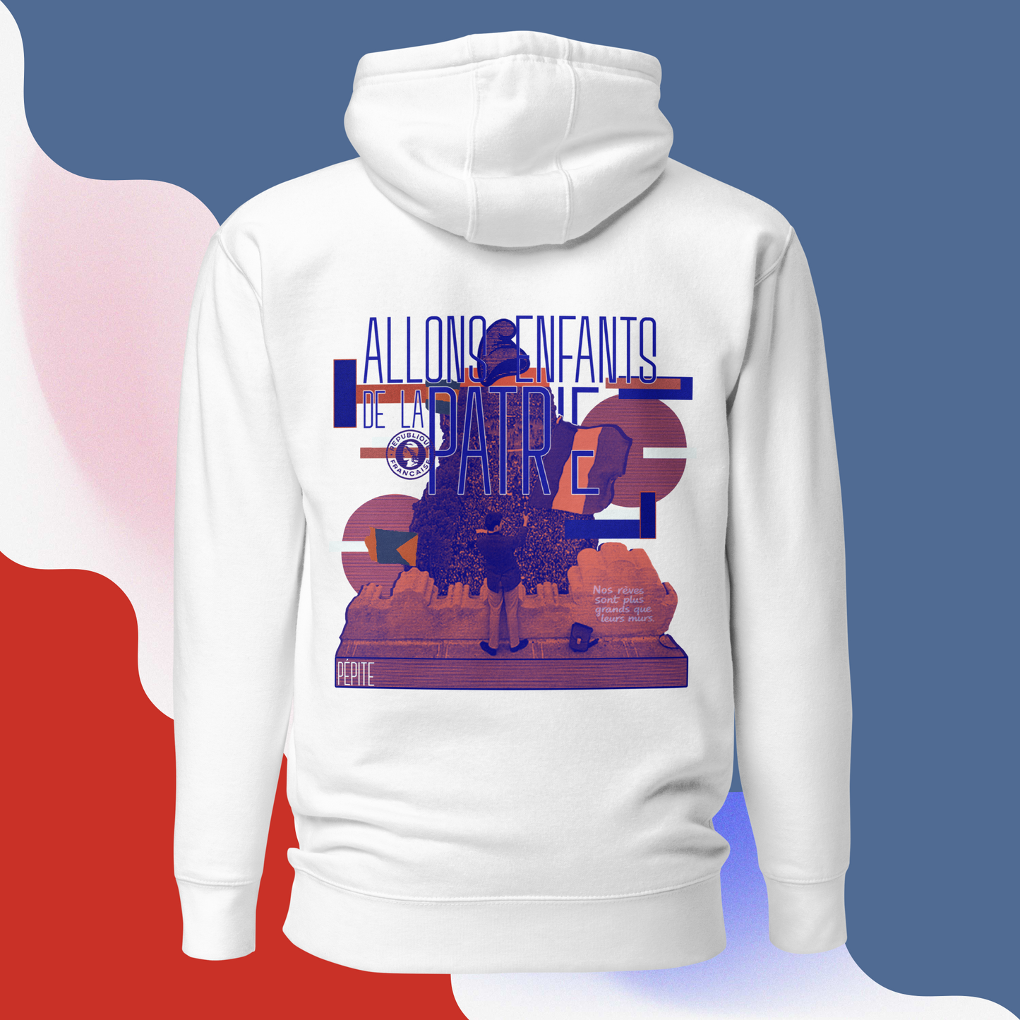 Collection Hiver 2025 - Hoodie Allons Enfants - Disponible en 4 couleurs - Unisexe