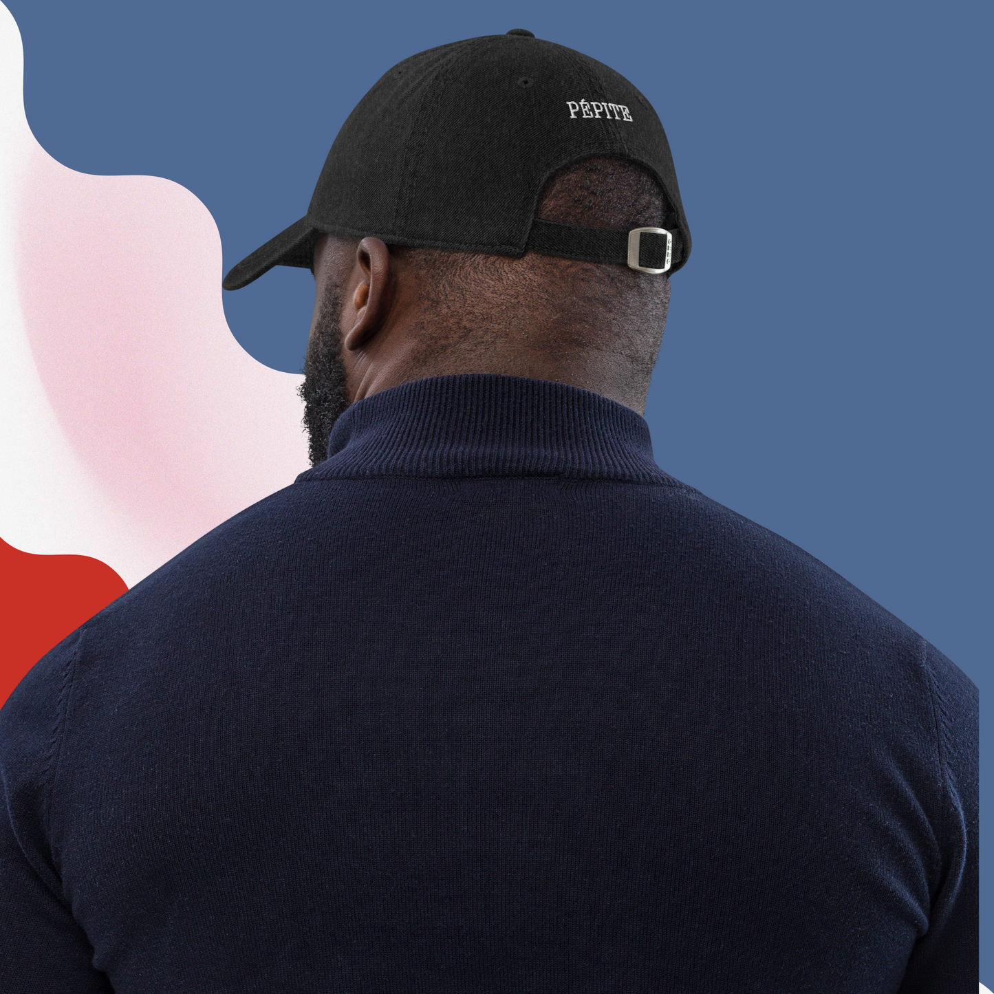 Liberté, Égalité, Fraternité - Casquette Unisexe - Brodé