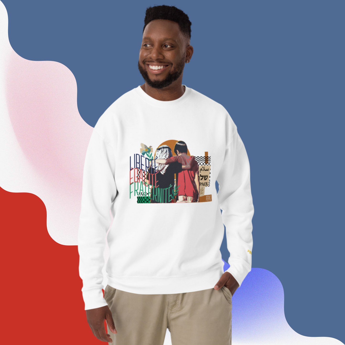 Collection Hiver 2025 - Sweat “Liberté, Égalité, Fraternité” - Disponible en 5 couleurs - Unisexe