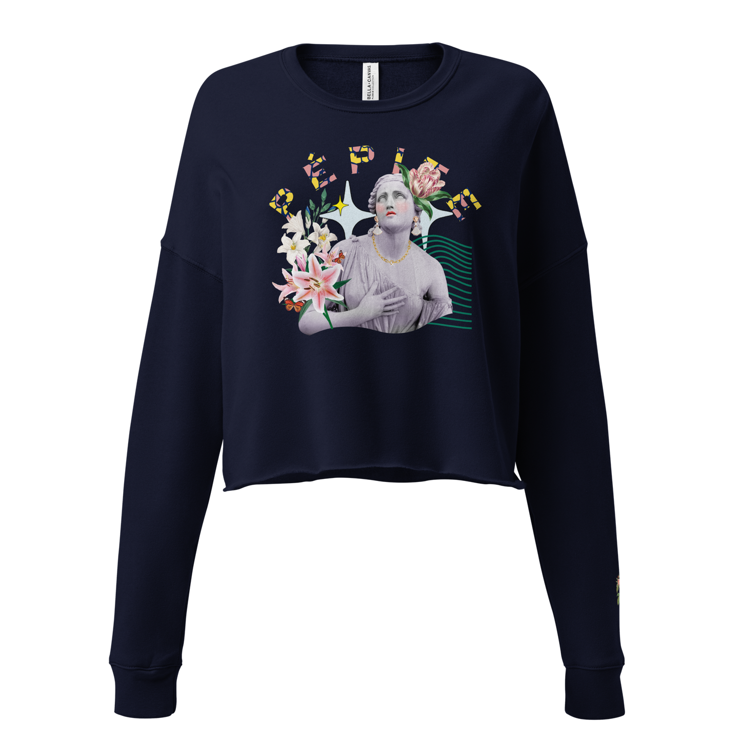 CROP SWEAT FEMME - NOUVELLE COLLECTION - 2 couleurs