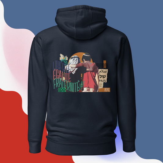 Collection Hiver 2025 - Hoodie  “Liberté, Égalité, Fraternité” - Disponible en 5 couleurs - Unisexe