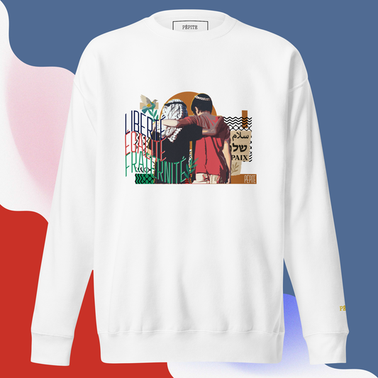 Collection Hiver 2025 - Sweat  “Liberté, Égalité, Fraternité” - Disponible en 5 couleurs - Unisexe