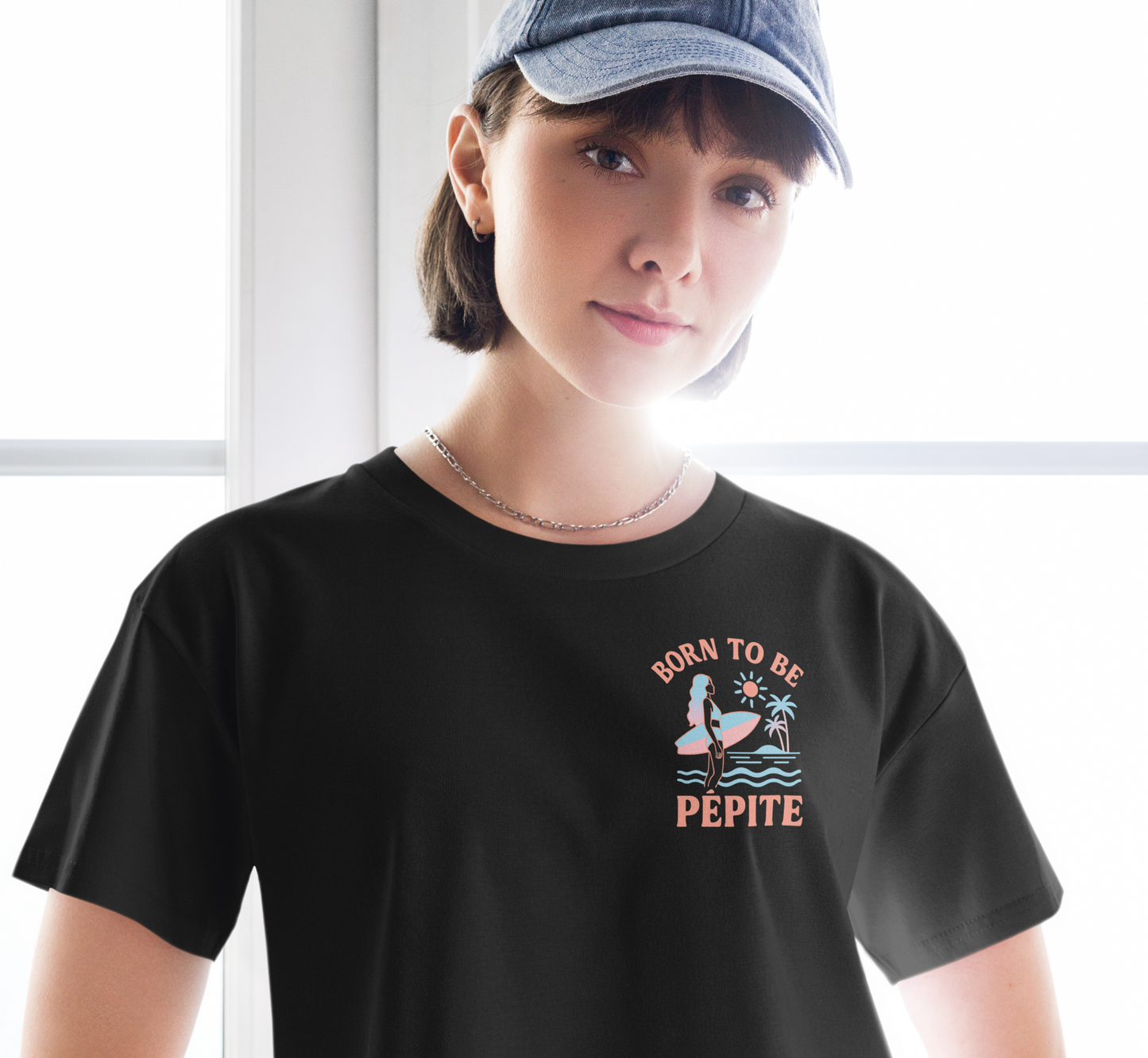 BORN TO BE PÉPITE - Crop Top - Collection été - 6 couleurs